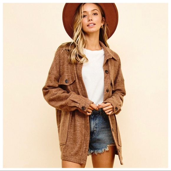 37 Fabulous Favorite Style Oversized Boyfriend Shirt Jacket - Picture 6 of 6